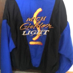Size L Michelob Golden Light Full ZIP Jacket